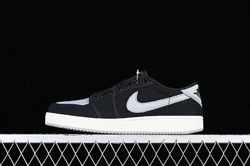 All categories Air Jordan Jordan series basketball shoes Air Jordan 1 Low Z version AJKO 1 Low Shadow AJ1 Joe 1 black gray cultural casual shoes DX4981-002